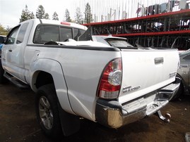 2008 Toyota Tacoma SR5 White Extended Cab 4.0L AT 2WD #Z22082